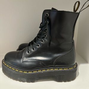 Dr. Martens Jadon Boot Smooth Leather Platforms